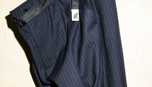 ADAM ET ROPÉ HOMME x GRAMICCI 25AW 別注 2WAY STRETCH WOOLY WIDE STRAIGHTの国内先行予約が開始