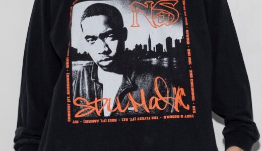 Nas x FREAK’S STORE 25AW L/S Tee の国内先行予約が開始