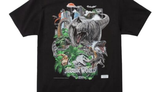 ジュラシック・ワールド/復活の大地 x 河村康輔 限定コラボTシャツが国内8月17日に発売