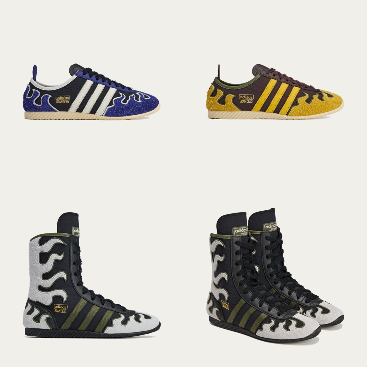 Brain Dead x adidas 25FW『Japan Lo & Hi』が国内8月28日より