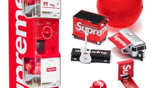 Supreme x Bandai ガシャポンマシンが店舗に設置