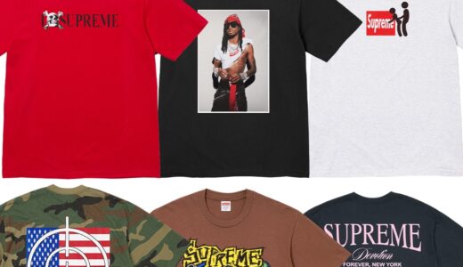 Supreme 25FW Week1 が国内8月30日に発売【全商品一覧 価格など / 2025FW】