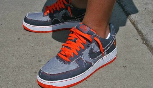 Nike x Kobe Bryant Air Force 1 Low Protro Denim PE “Obsidian and Safety Orange”が発売予定 ［IM1980-400］