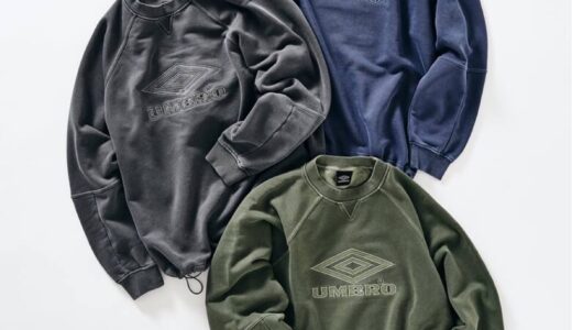 UMBRO x 417 EDIFICE 25FW 別注スウェットシャツの国内先行予約が開始 ［25070313002530］