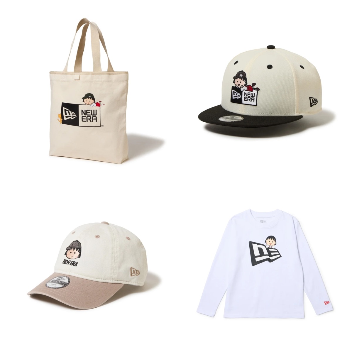 New Era®︎ x さくらももこ作品『ちびまる子ちゃん』&『コジコジ