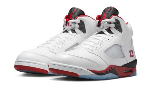 Nike Air Jordan 5 Retro OG “Fire Red Black Tongue”が9月13日に復刻発売予定 ［HQ7978-101］