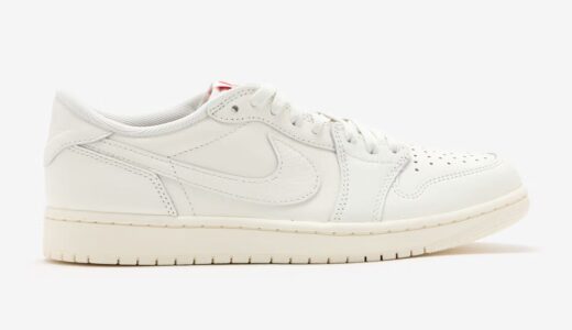 Nike Air Jordan 1 Low OG “Sail”が6月6日より発売予定 ［HQ6998-100］