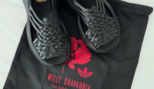 Willy Chavarria x adidas Oaxaca Silp-On “Core Black”が発売予定 ［JS2117］