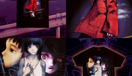 serial experiments lain x GEEKS RULE コラボTシャツが国内8月9日／8月10日より順次発売