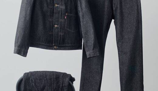 希少❗️早い者勝ち‼️リーバイス プレミアム ファーストモデル ワンウォッシュ 黒M Levi's® PREMIUM BLACK COLLECTION 1st Deliveryが国内8月15日