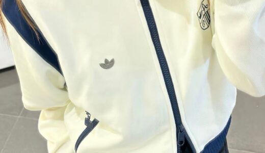 adidas『Retro Sports Club Track Top “White/Navy”』が登場 ［JM8022］