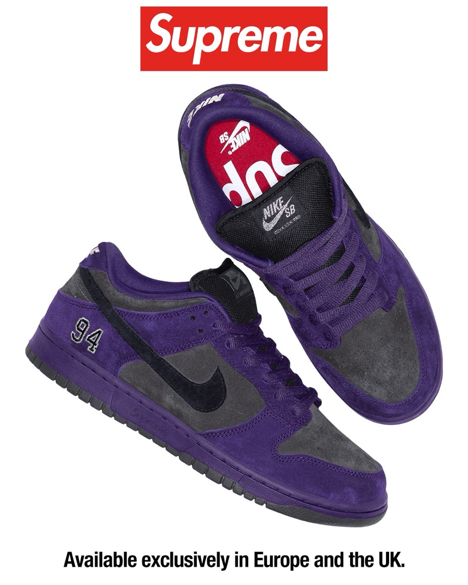 Nike SB x Supreme Dunk Low Pro OG QSの新作が25FW Week2 国内9