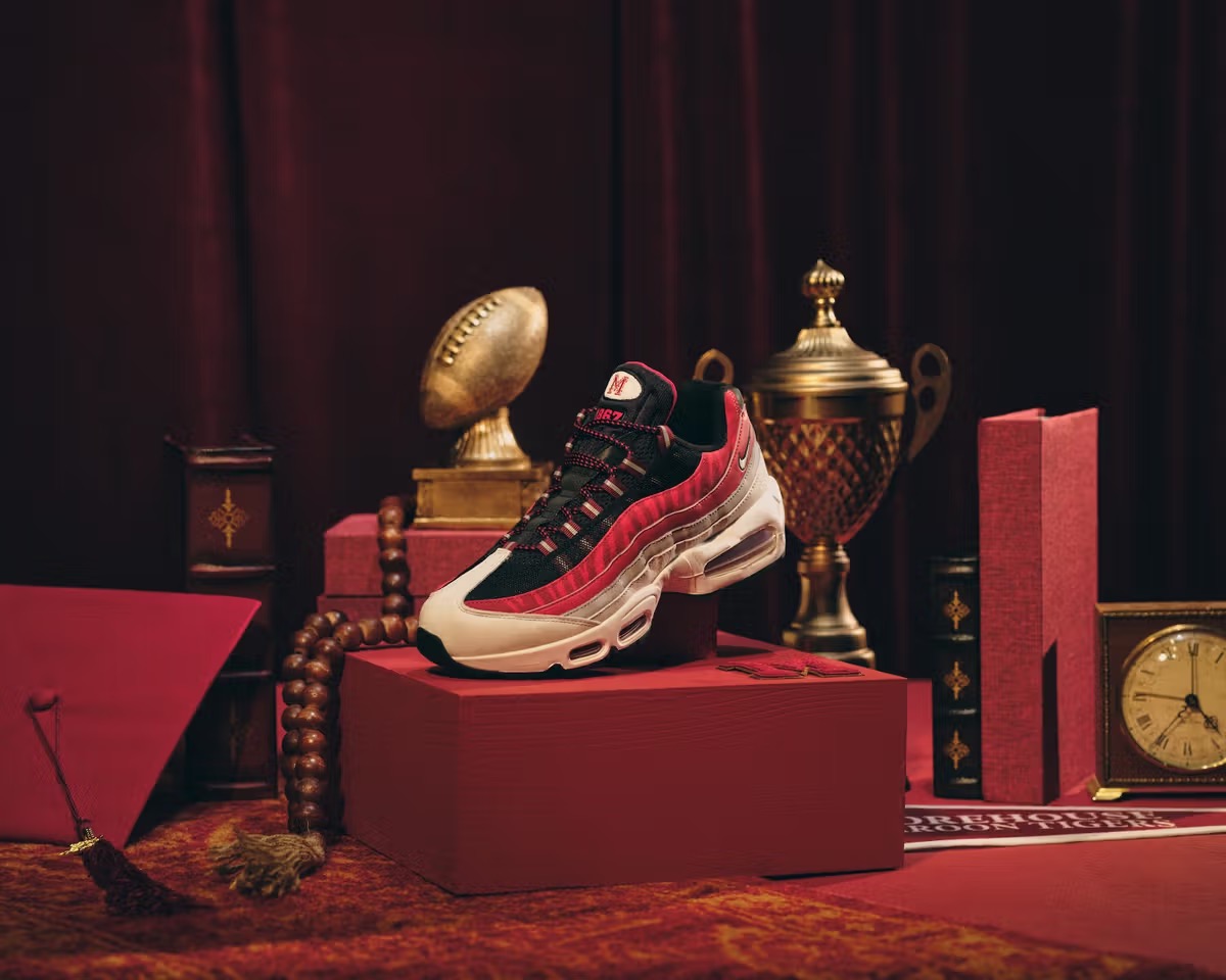 Nike Air Max 95 \'Big Bubble Yardrunners Morehouse\' Size 9 Style II7276-001 Nike Air Max 95  main image 2