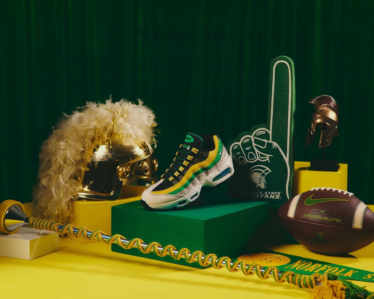 Nike Air Max 95 Big Bubble “Norfolk State”が発売［IO8310-001