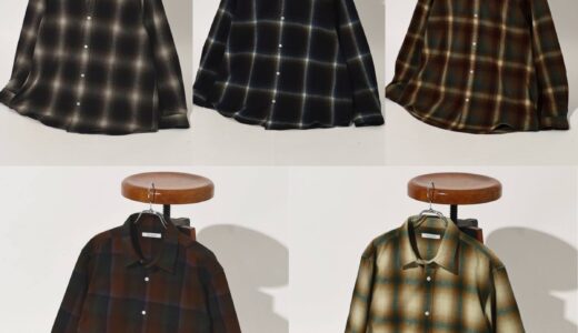 JOURNAL STANDARD オンブレチェック フランネルシャツ 全5色の国内先行予約が開始 ［25050600561030］