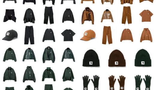 sacai x Carhartt WIP 2025年秋冬コラボコレクションが国内10月1日／10月3日より発売【25AW】