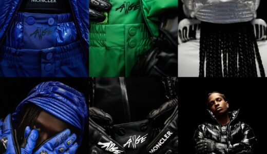 Moncler x A$AP Rocky AWGE 25AW Collection が国内9月22日より発売開始