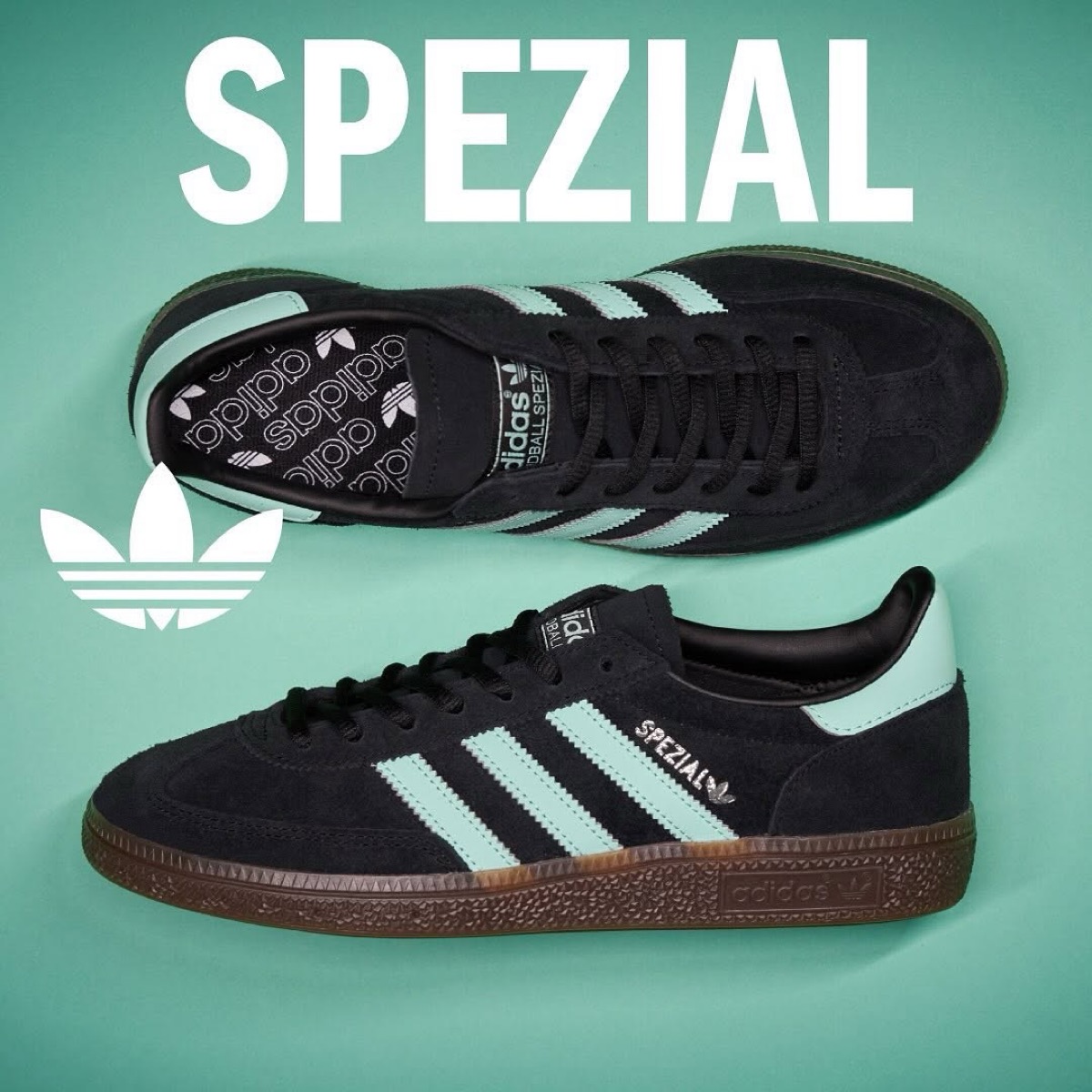 adidas Spezial ブラック/ミント シューズ27.5cm adidas Spezial ブラック/ミント シューズ27.5cm adidas