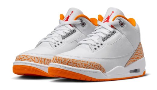 Nike Wmns Air Jordan 3 Retro “Orange Citrus”が4月4日より発売予定 ［CK9646-101］