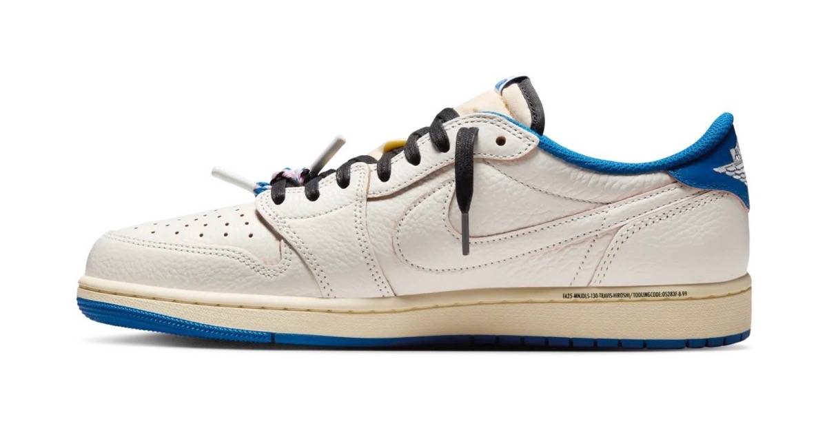 Travis Scott x Nike x FRAGMENT Air Jordan 1 Low OG SP “Sail