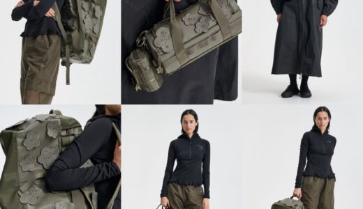 The North Face x Cecilie Bahnsen ベースキャンプダッフル＆クラッチが国内9月12日より発売