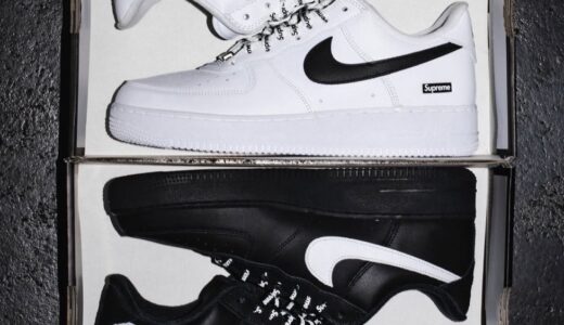 Supreme x Nike Air Force 1 Low SP の新作が25FW Week4 国内9月20日より発売［CU9225-002 / CU9225-102］【25FW】