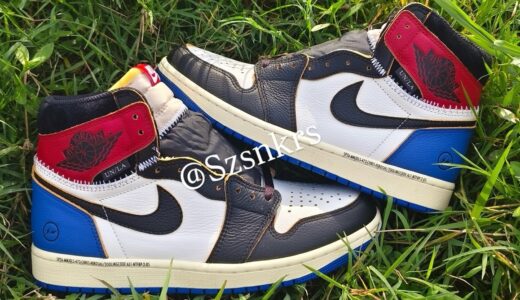 Fragment x UNION x Nike Air Jordan 1 Retro High OG SP “Varsity Red and Sport Royal”が2月に発売予定［IO7847-002］