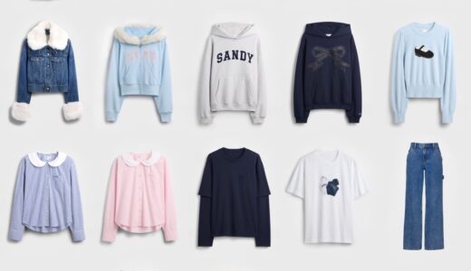 Gap x Sandy Liang コラボコレクションが国内10月11日よりオンライン限定で発売