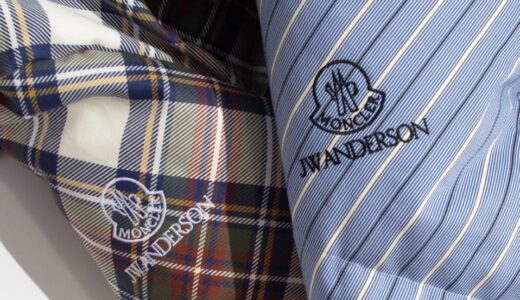 Moncler x JW Anderson シャツの要素を兼ね備えたコラボダウンジャケットが国内発売開始