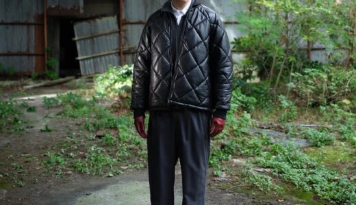 LAVENHAM x BEAMS 25FW 別注『QUILTED BOMBER JACKET』が国内10月18日より発売