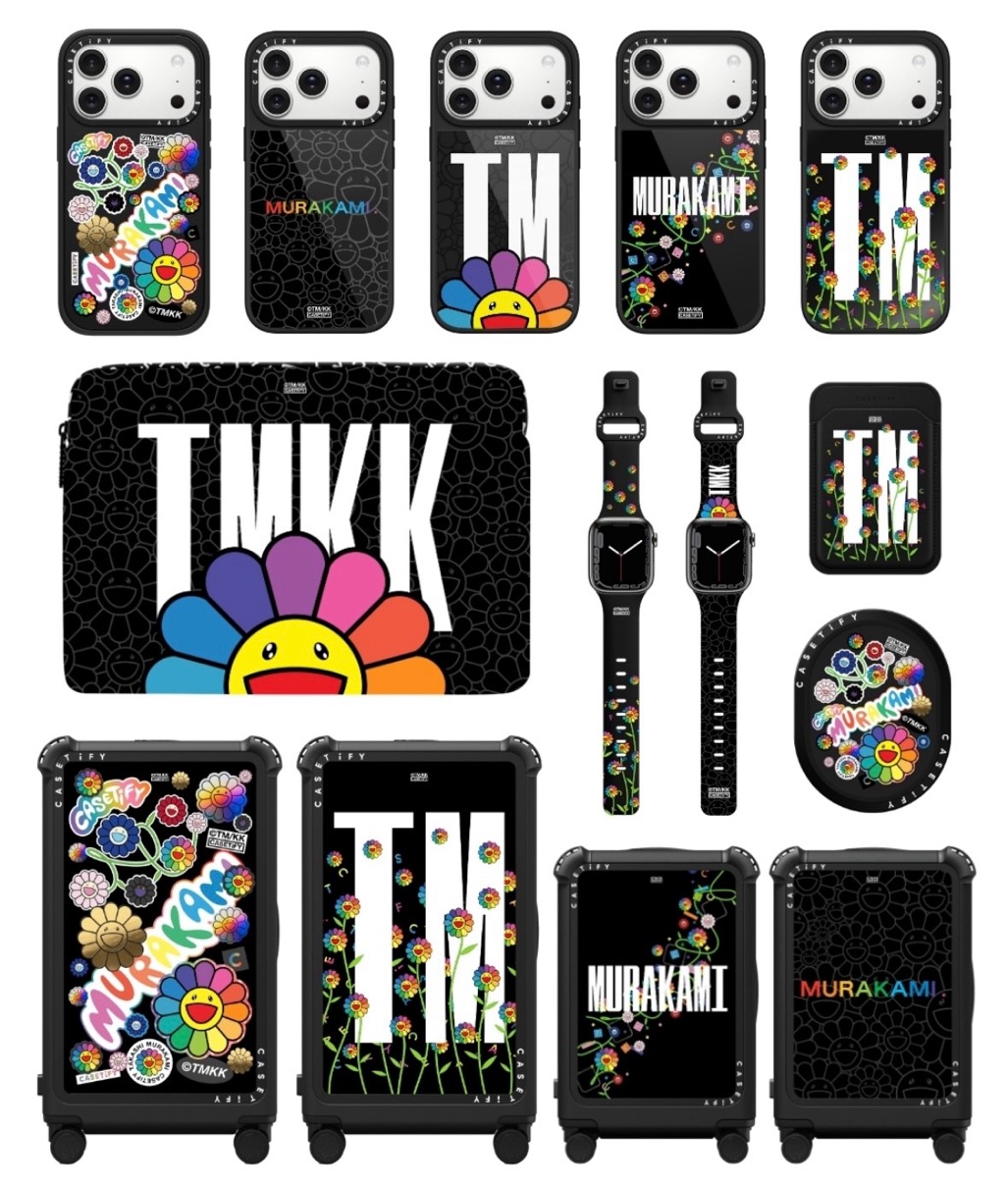 村上隆 x CASETiFY コラボコレクション第3弾が国内10月10日／11