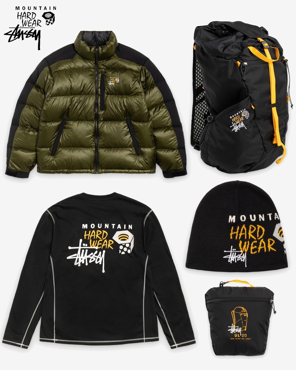 Stüssy x Mountain Hardwear 25FW コラボコレクションが国内10月