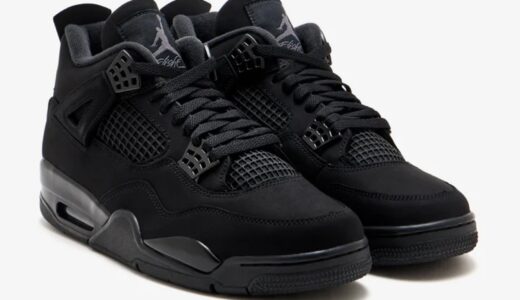 Nike Air Jordan 4 Retro “Black Cat”が11月28日に復刻発売予定 ［FV5029-010］