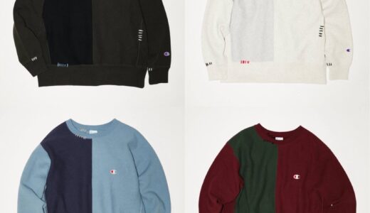 Champion x JOURNAL STANDARD 25FW 別注 ハンドステッチ クルースウェットの国内先行予約が開始 ［25070610006530］
