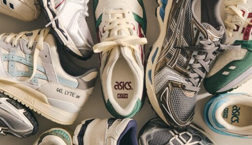 Kith Ronnie Fieg x ASICS “World’s Fair” Collection が国内10月6日に発売 ［1201B012.201 / 1201B015.201 / 1201B014.201 / 1201B013.201 / 1203A911.100 / 1203A993.020 / 1203A905.020 / 1203A907.020］