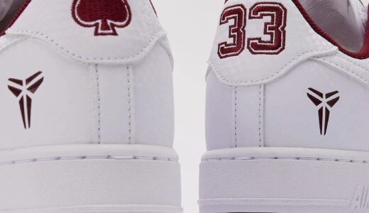 Kobe Bryant x Nike Air Force 1 Low “Lower Merion Home”が3月23日より発売予定 ［IB0018-101］