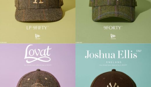 New Era® for JOURNAL STANDARD 25FW LovatとJoshua Ellisの生地を使用した別注キャップが国内発売開始