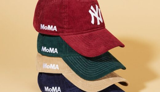 MoMA x New Era コーデュロイ生地の人気キャップ『9TWENTY』と『RC 9FIFTY』が国内再販開始