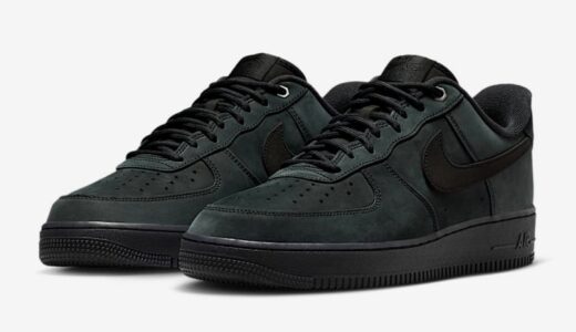 Nike Air Force 1 Low ’07 WB “Triple Black Nubuck”が国内10月13日より発売 ［CJ9179-001］