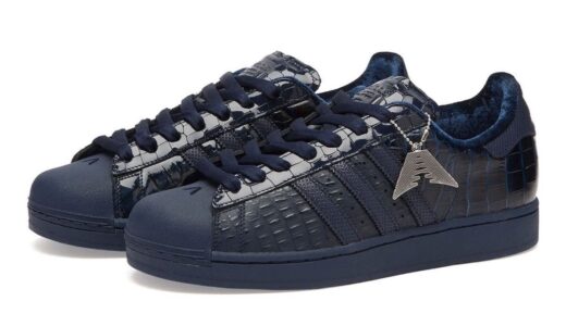 Anthony Edwards x adidas Superstar “Navy Croc”が1月3日より発売［KI6585］