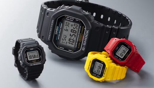 【先行予約あり】リングサイズの G-SHOCK Nano『DWN-5600』が国内11月8日より発売 ［DWN-5600-1JR / DWN-5600-4JR / DWN-5600-9JR］