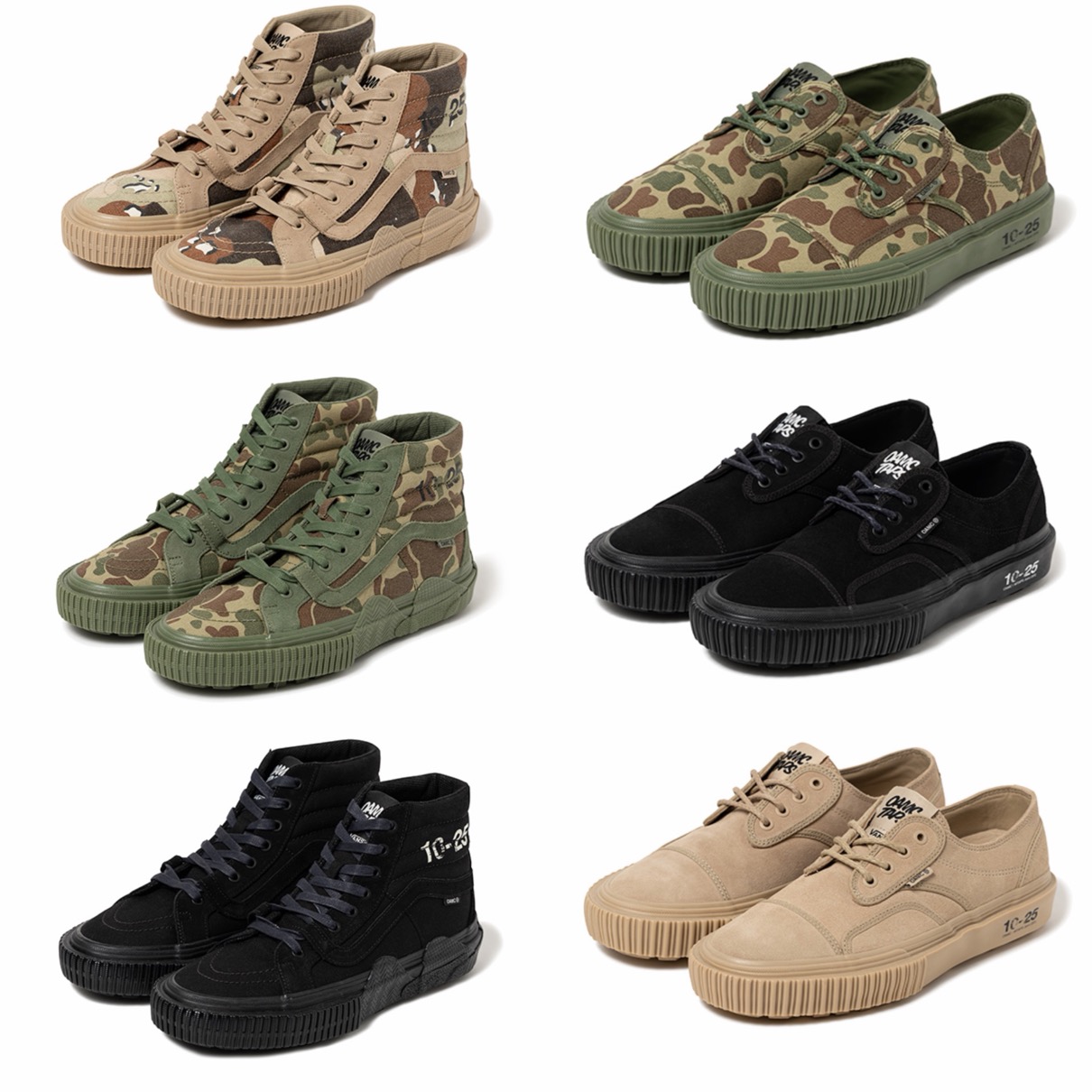 OTW by Vans x OAMC x WTAPS『Seylynn Lug & Sk8-Hi GL Lug』が国内11