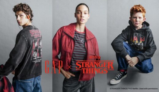 Gap x ストレンジャー・シングス コラボコレクションが国内11月25日より発売