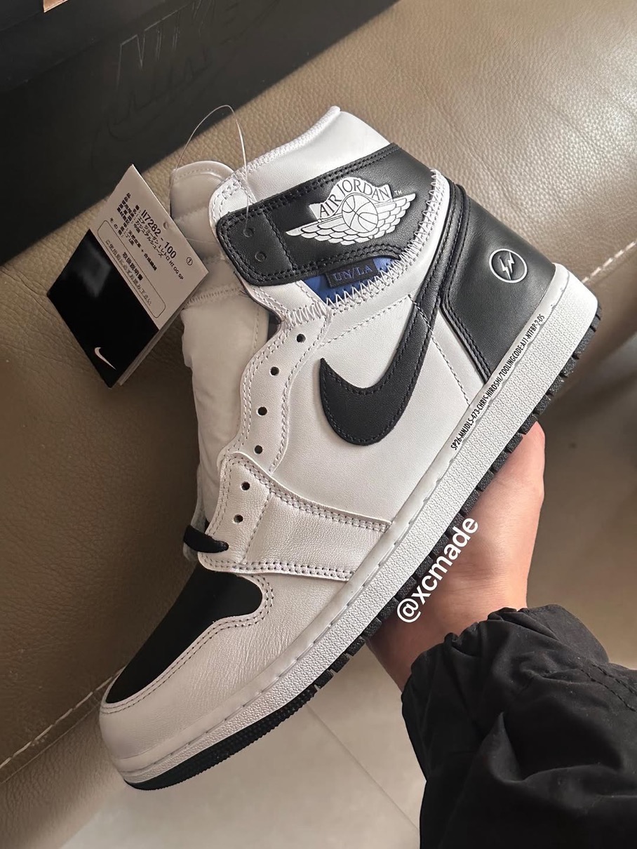 Fragment x UNION x Nike Air Jordan 1 Retro High OG SP “White Black