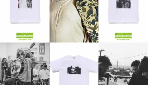 BAPE® x Shawn Mortensen BIGGIE・BECK・BEASTIE BOYS のフォトTシャツが国内11月29日より復刻発売