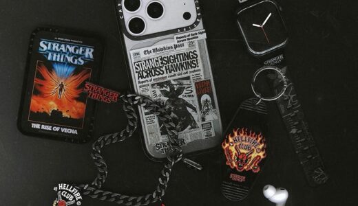 CASETiFY x ストレンジャー・シングス 新作コラボテックアクセが国内11月6日より発売