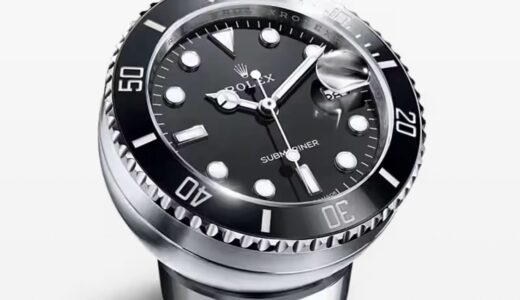 ROLEX サブマリーナー デスク クロックが登場。販売定価は150万8,100円。
