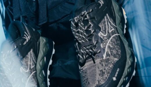 Maharishi x Mizuno コラボ第3弾『WAVE MUJIN LS GTX』が国内11月14日より発売 ［D1GD250102］