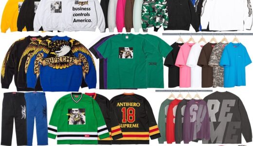 Supreme x ANTIHERO 25FW Week12 が国内11月15日に発売【全商品一覧 価格など / 2025FW】