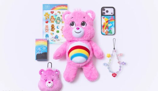 CASETiFY x ケアベア コラボテックアクセが国内11月17日より発売